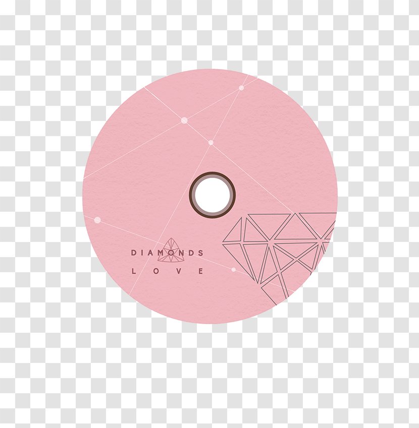Circle Pink M - Album Cover Design Transparent PNG
