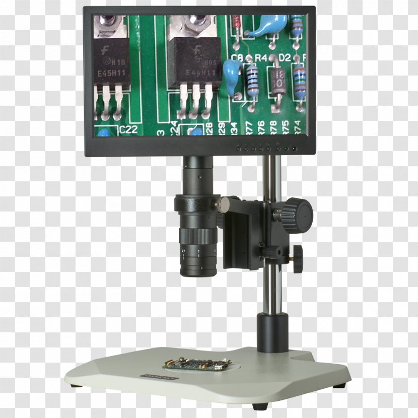 Digital Microscope Autofocus Optical Magnifying Glass - Ccir System M Transparent PNG