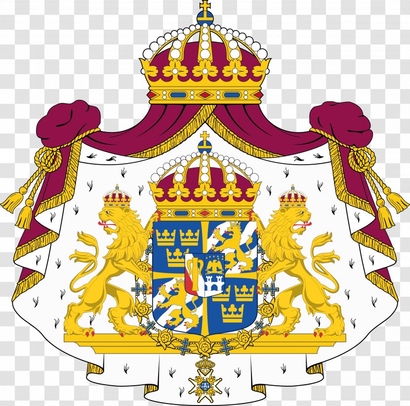Coat Of Arms Denmark Sweden Crest - Recreation - 50 Transparent PNG