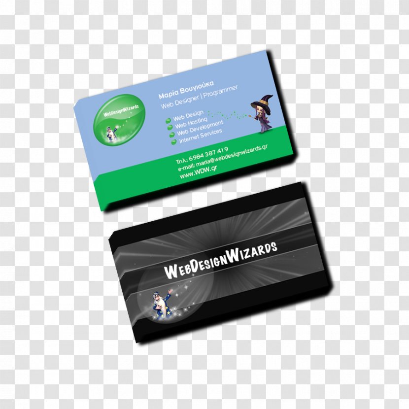 WebDesignWizards (Greece) Business Cards Korinthou Davros Flyer - Hardware - Card Designs Transparent PNG