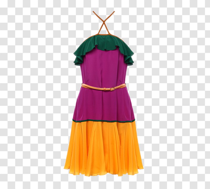 Shoulder Skirt Dance Costume Dress - Ms. Silk Transparent PNG