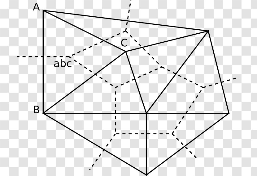 Triangle Drawing Point Pattern - Symmetry Transparent PNG