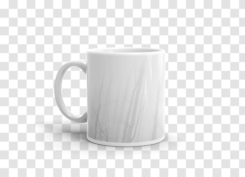 Mug Coffee Cup Microwave Ovens Ceramic Teacup - Foggy Forest Transparent PNG