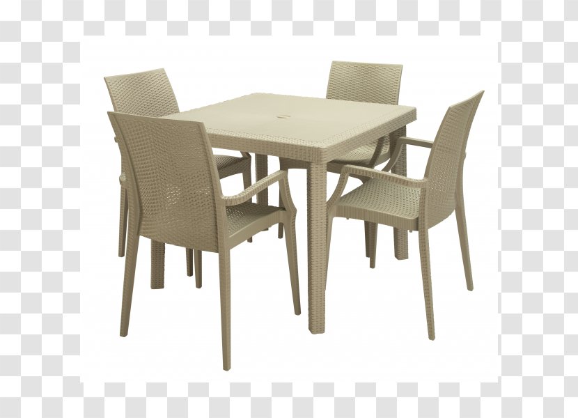 Table Garden Furniture Dining Room - Fauteuil Transparent PNG