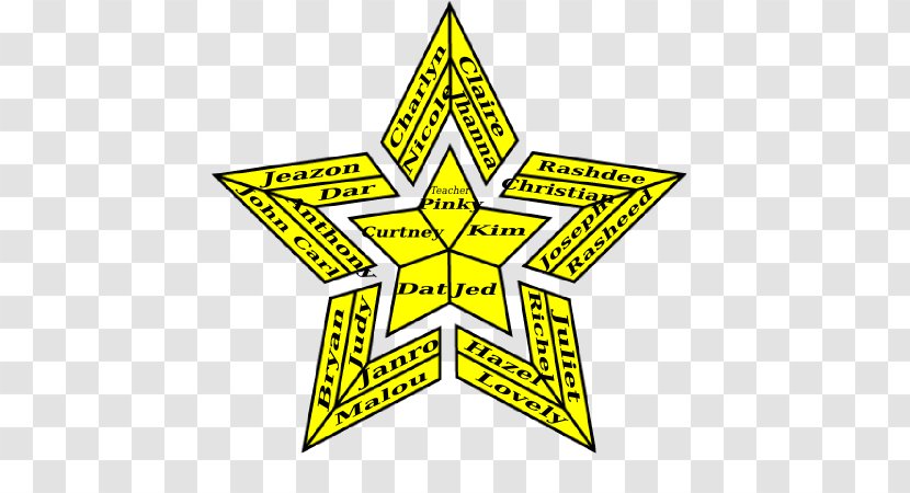 Line Clip Art Point Angle Logo - Yellow - Ethiopia Star Transparent PNG