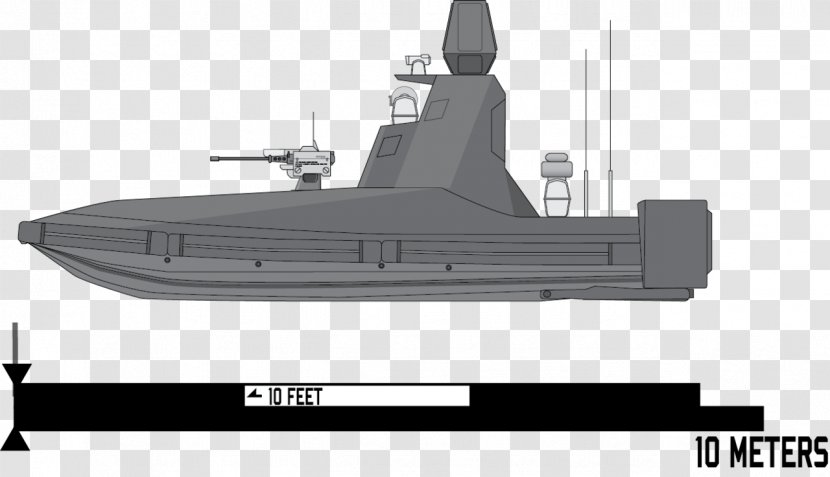 Unmanned Surface Vehicle Ship Navy Fast Attack Craft Aerial - Watercraft - Gps Vector Transparent PNG