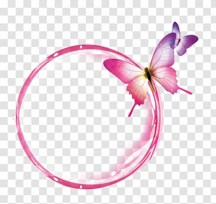 Pink Petal Plant Flower Butterfly - Pollinator Transparent PNG