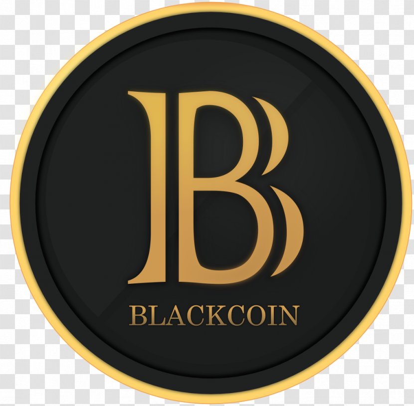 BlackCoin Cryptocurrency Bitcoin Proof-of-stake Proof-of-work System - Yellow Transparent PNG