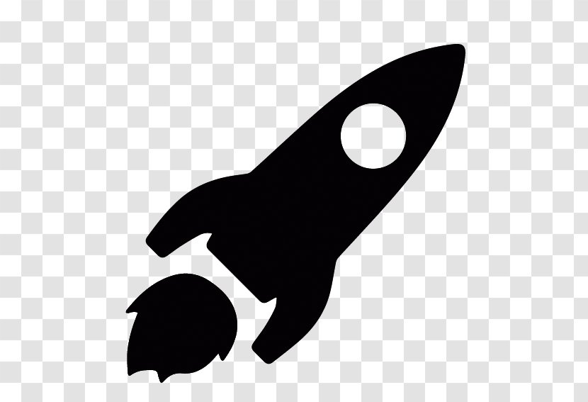 Spacecraft Space Race Rocket Launch Marketing Industry - Black Transparent PNG