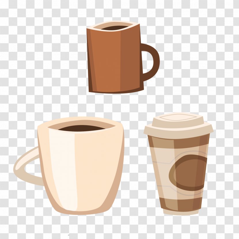 Coffee Cup Graphics Paper - Cafe - Chalice Transparent PNG