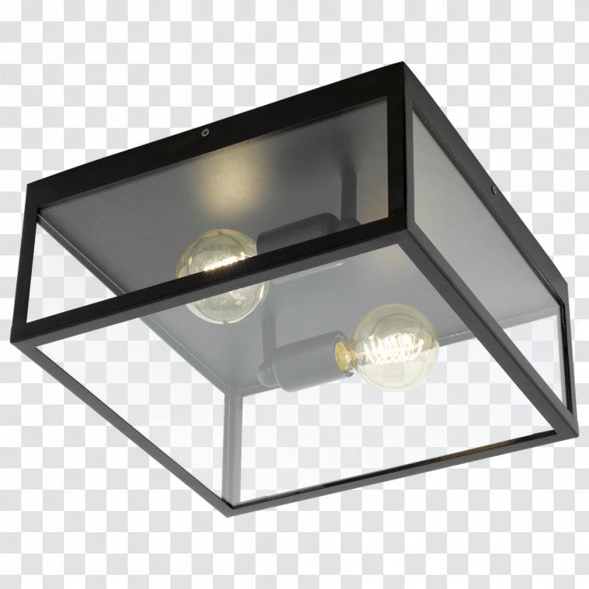 London Charterhouse Square Plafonnière Lamp EGLO Transparent PNG