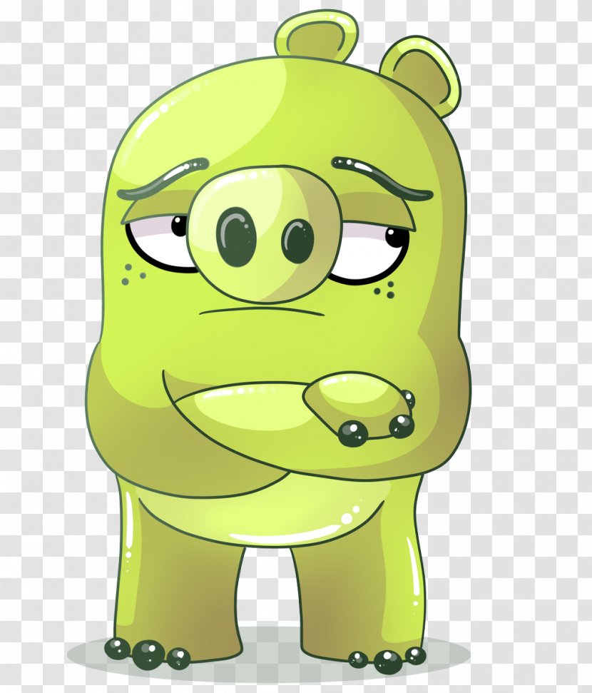 Bad Piggies Angry Birds Pig Possessed Green Soup Transparent PNG