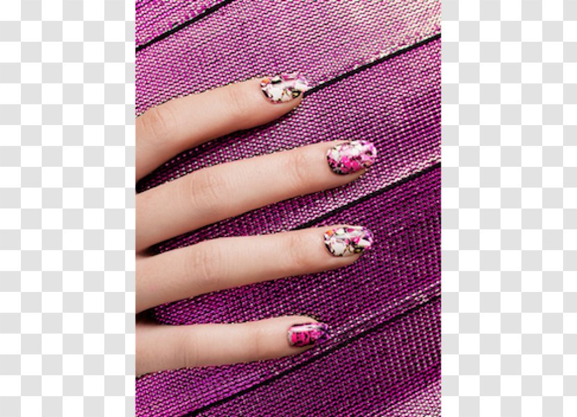 Nail Polish Manicure Artificial Nails Art - Lilac Transparent PNG