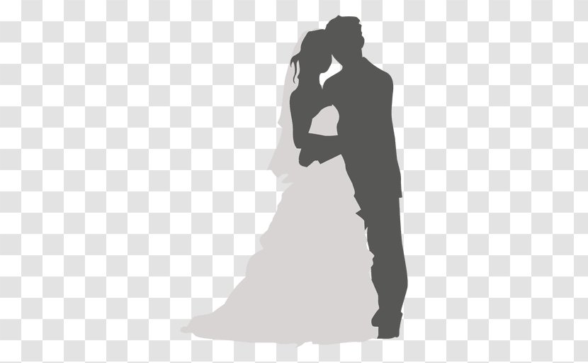 Wedding Invitation Convite Silhouette Clip Art - Male - Couple Transparent PNG