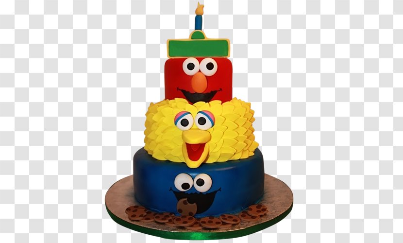 Birthday Cake Cupcake Cookie Monster Elmo Butter - Dessert - Multi-layer Transparent PNG