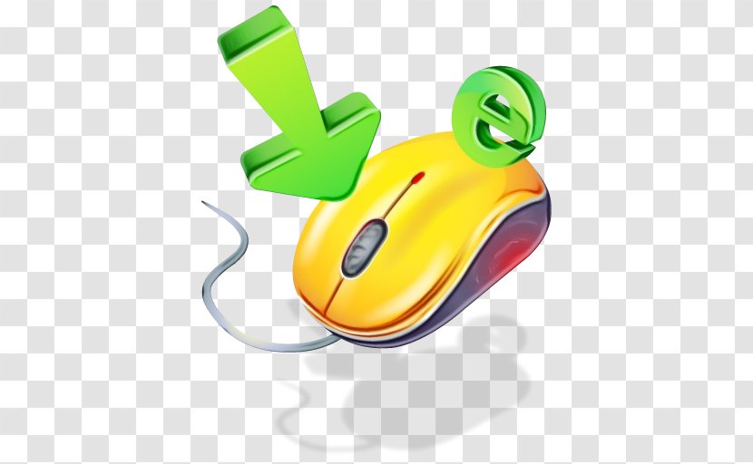 Yellow Mouse Technology Clip Art Electronic Device - Peripheral Input Transparent PNG