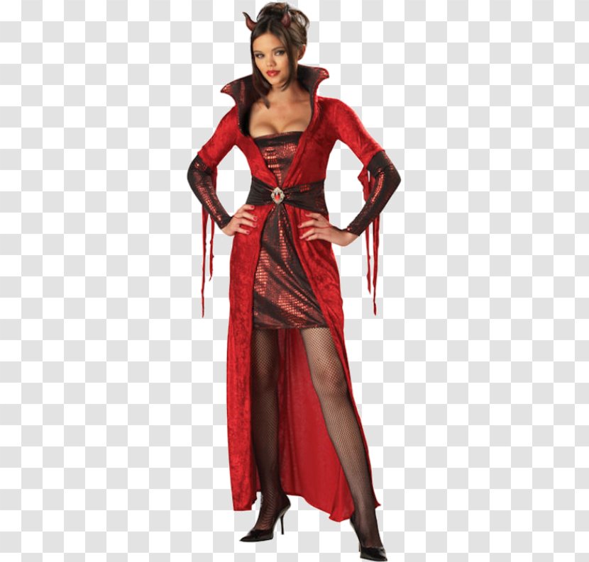 Halloween Costume Dress Devil Clothing - Cosplay Transparent PNG