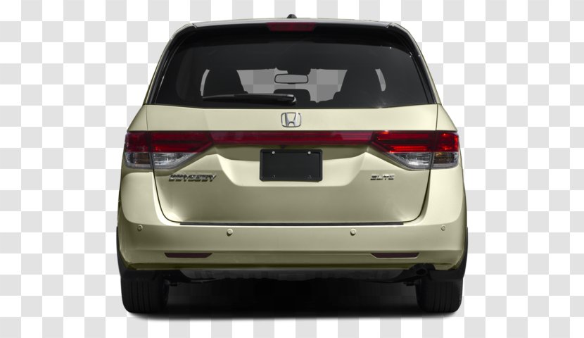 2016 Honda Odyssey Touring Elite Passenger Van Car Minivan Bumper Transparent PNG