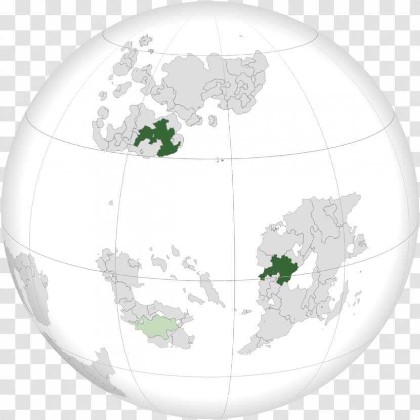 Greenland South Asian Free Trade Area Globe Map - Asia - Location Transparent PNG