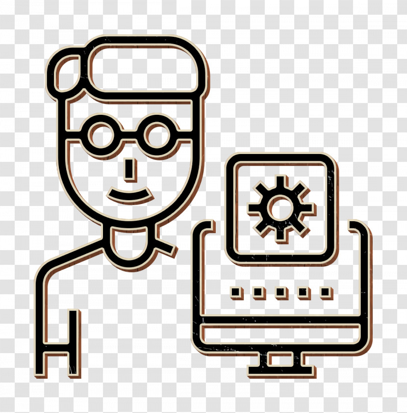 Career Icon Worker Icon Programmer Icon Transparent PNG