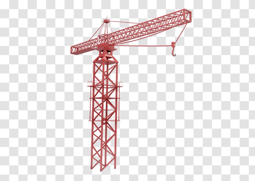 Template Crane Cu1ea7n Tru1ee5c Thxe1p Architectural Engineering - Advertising - Red Transparent PNG
