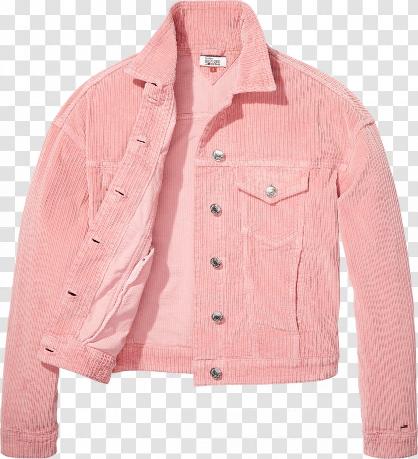 Jacket Pink M Sleeve Button Barnes & Noble - Peach Transparent PNG