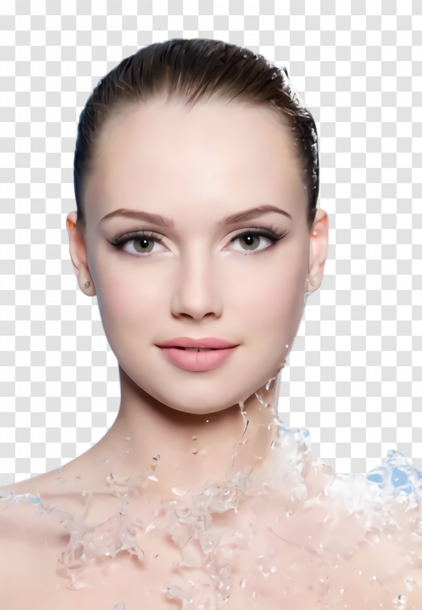 Face Hair Eyebrow Skin Lip - Chin - Hairstyle Forehead Transparent PNG