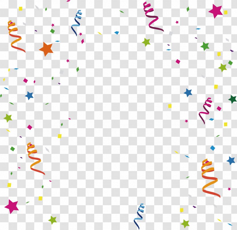 Ribbon Birthday New Year Clip Art - Area - Holiday Promotional Background Material Transparent PNG