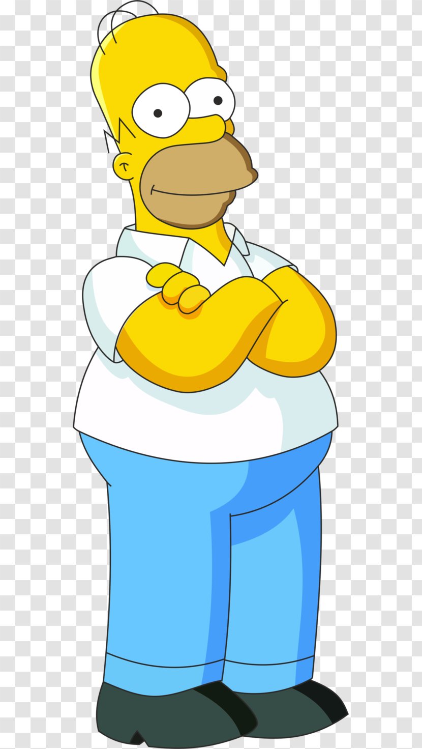 Homer Simpson Bart Lisa Family Character Transparent PNG