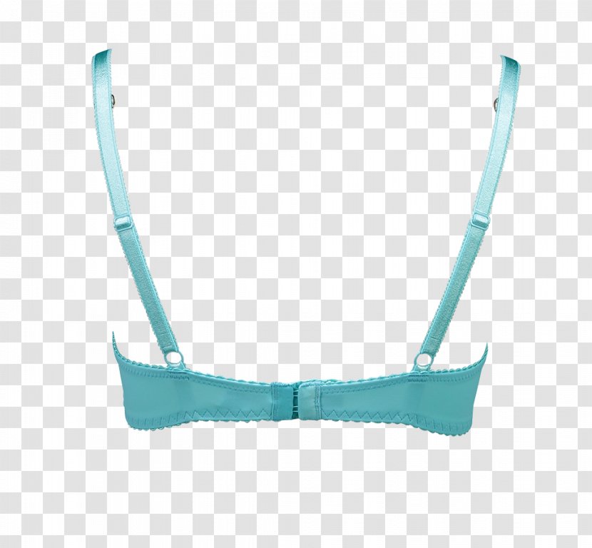 Turquoise Teal Clothing Accessories - Bra Transparent PNG