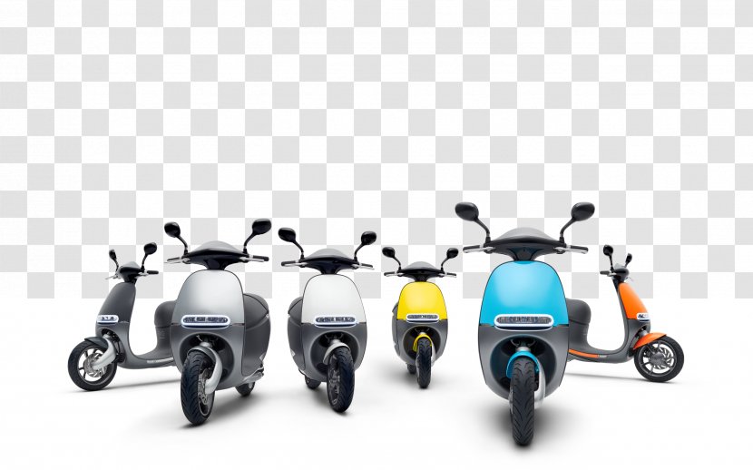 Electric Vehicle Gogoro Smartscooter Motorcycles And Scooters - Motorcycle Transparent PNG