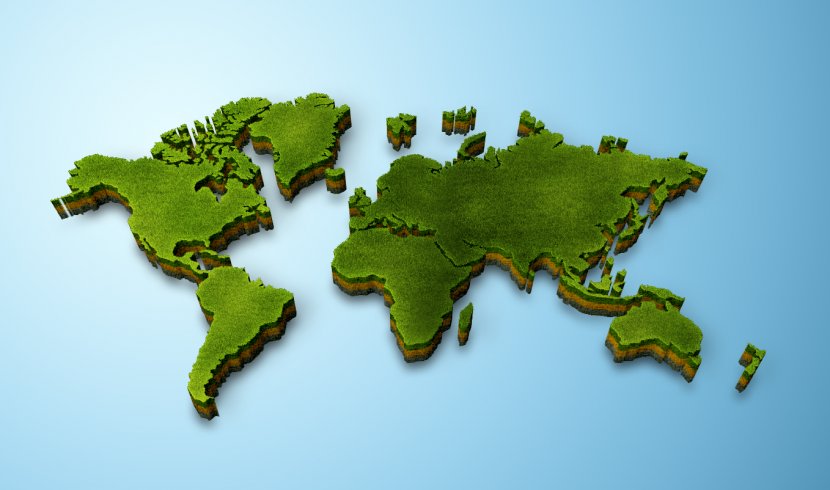 World Map Globe 3D Computer Graphics - 3d - Vector Download Free Transparent PNG