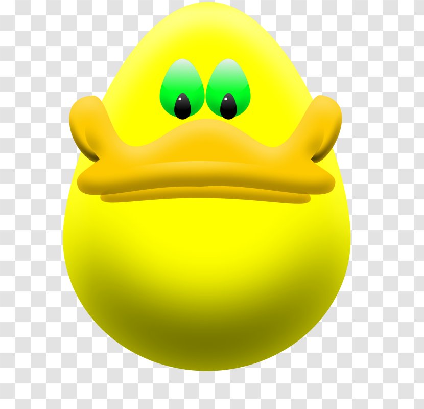 Duck Easter Bunny Egg Clip Art - Smiley Transparent PNG