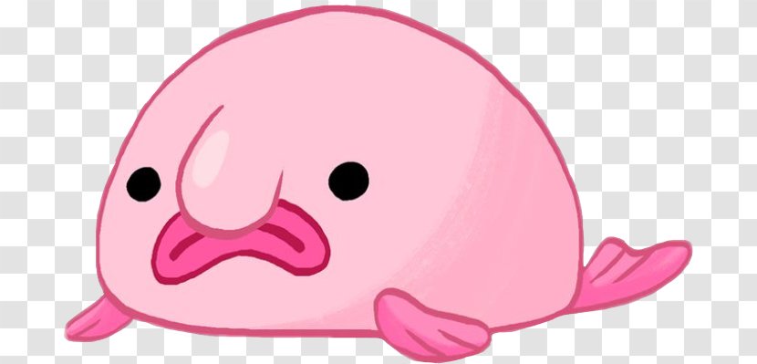 Blobfish Animal Drawing Cartoon YouTube - Heart Transparent PNG