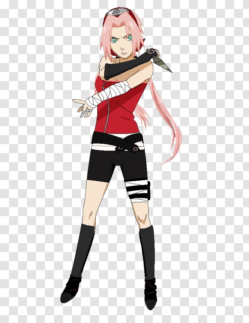 Sakura Haruno Drawing Art - Heart - CHINESE CLOTH Transparent PNG