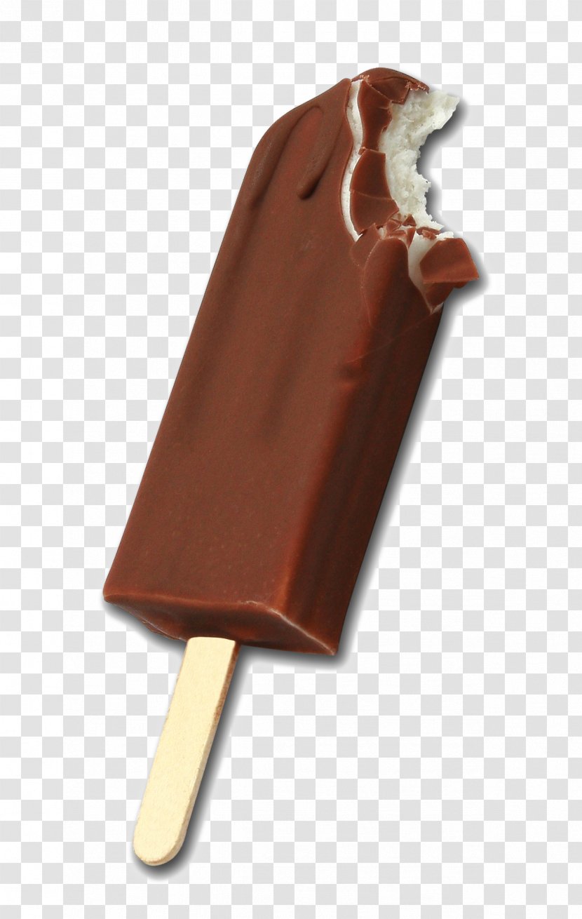 Chocolate Ice Cream Bar Cone - Dessert - Black Transparent PNG