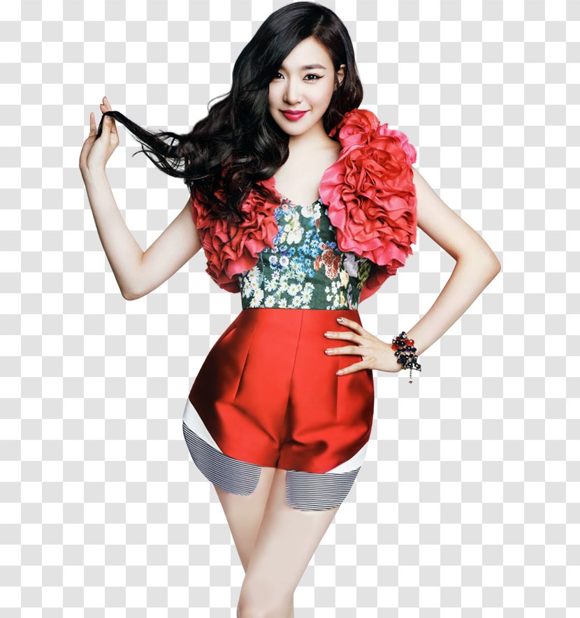 Tiffany South Korea Girls' Generation Magazine - Watercolor - Girls Transparent PNG