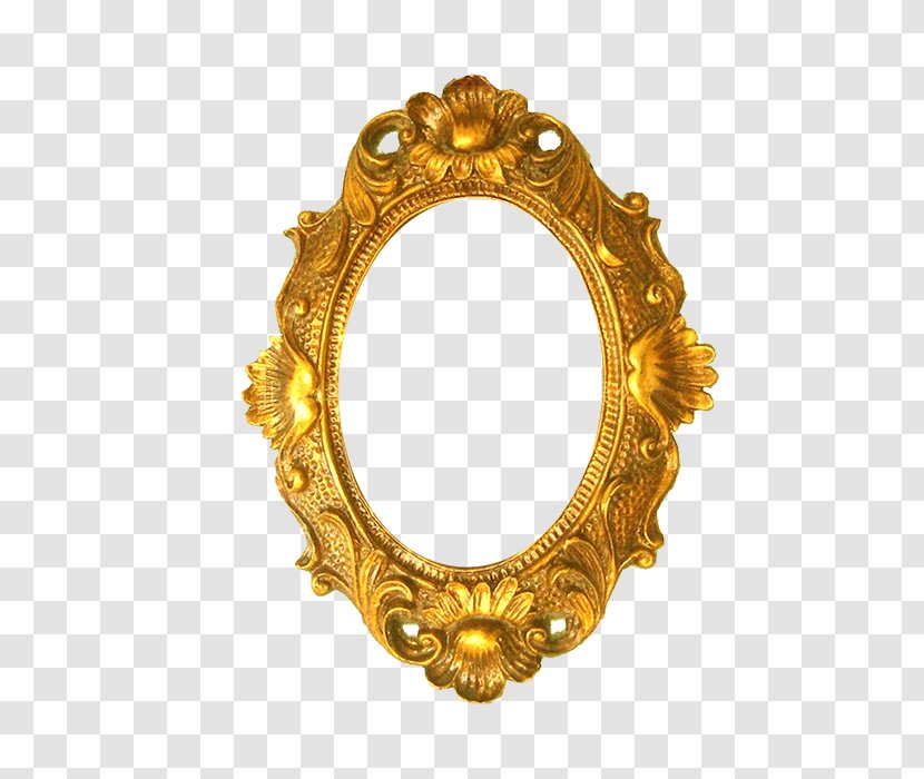 Circle Clip Art - Picture Frame - Gold Transparent PNG
