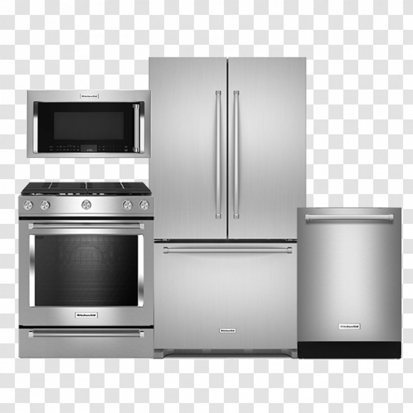 Cooking Ranges Gas Stove KitchenAid Oven Home Appliance Transparent PNG