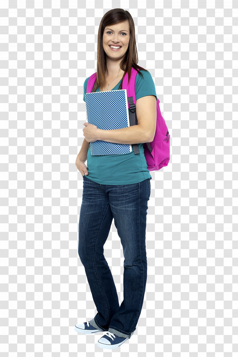 Student Stock Photography College Bursary Backpack - Turquoise Transparent PNG