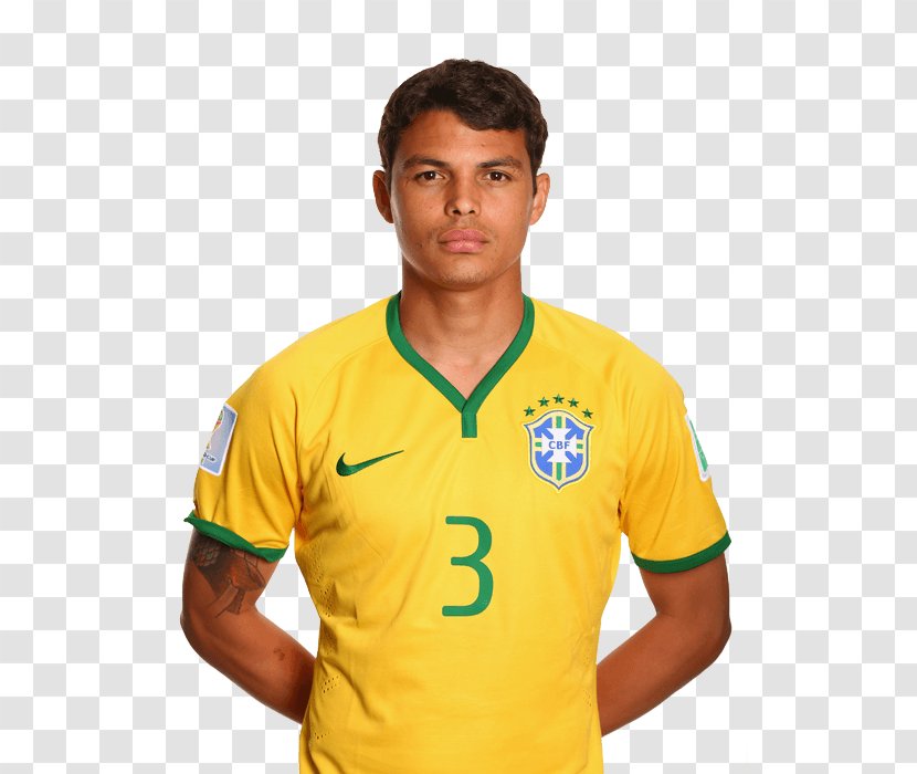 Thiago Silva Brazil National Football Team 2014 FIFA World Cup Watford F.C. Premier League - Shoulder Transparent PNG