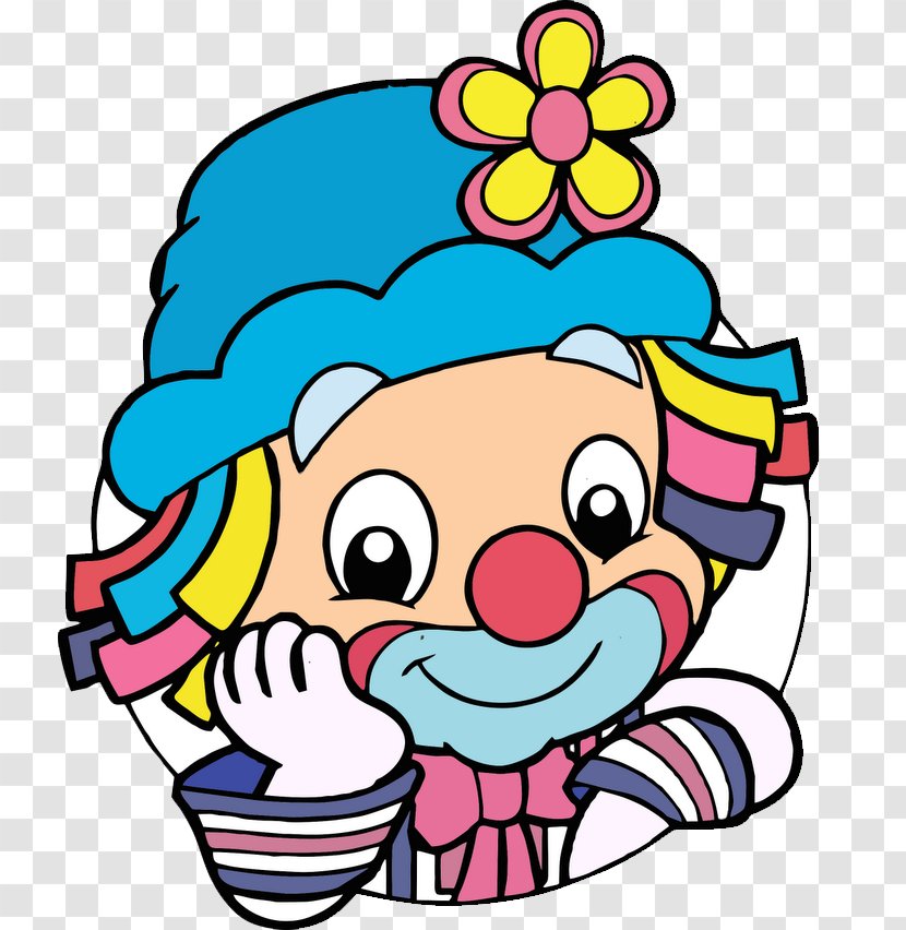 Jigsaw Puzzle Patati Patatxe1 Clown Drawing - Artwork - Flower With A Transparent PNG