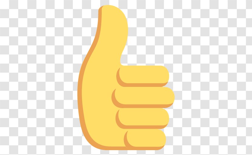 Emoji Thumb Signal Emoticon Smiley - Thumbs - Hand Transparent PNG
