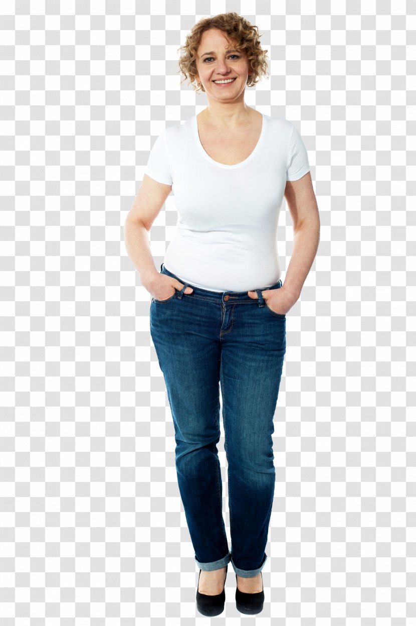 Stock Photography Female Casual Royalty-free - T Shirt - Women Transparent PNG