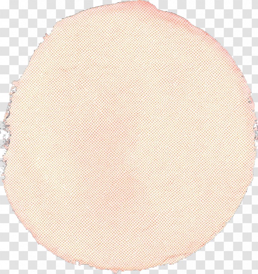 Pink Beige Circle Oval Cushion Transparent PNG