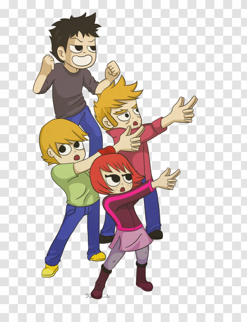 Costume Human Behavior Mascot Clip Art - Heart - Scott Pilgrim Transparent PNG