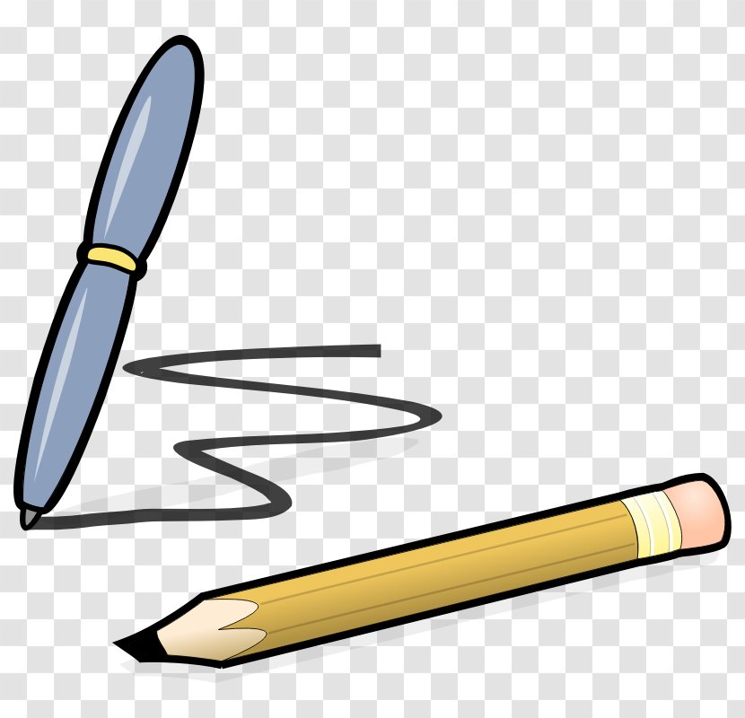 Paper Pencil Clip Art - Drawing - Pictures Of People Writing Transparent PNG