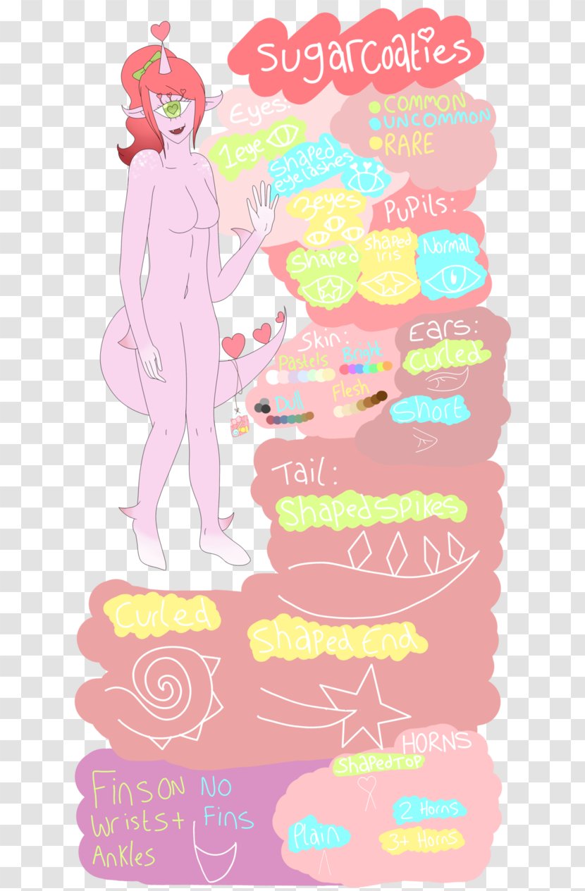 Clip Art Illustration Pink M Line Character - Fictional - Coatis Transparent PNG