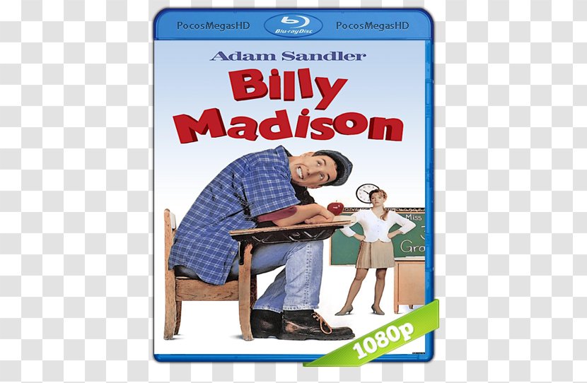 Billy Madison Film Poster Happy Productions - Comedy - Newman Elementary School Transparent PNG