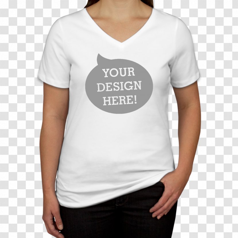 T-shirt Neckline Hoodie Clothing - Tshirt - T Shirt Women Transparent PNG